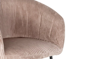 Eetkamerstoel Sevilla Corduroy Zand
