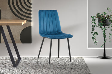 Eetkamerstoel Willis Blauw