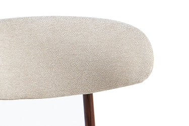 Eetkamerstoel Coco Walnoot Beige