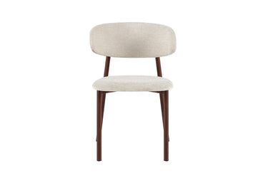 Eetkamerstoel Coco Walnoot Beige