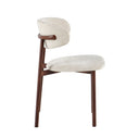 Eetkamerstoel Coco Walnoot Beige