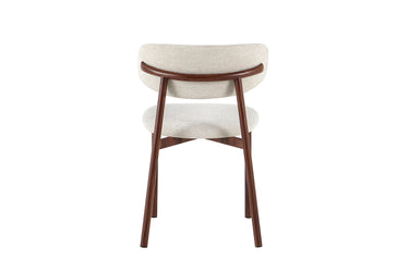 Eetkamerstoel Coco Walnoot Beige