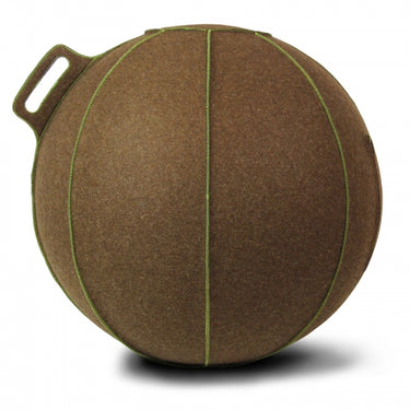 VLUV Zitbal VELT 70-75 cm - Bruin-melange/Groen