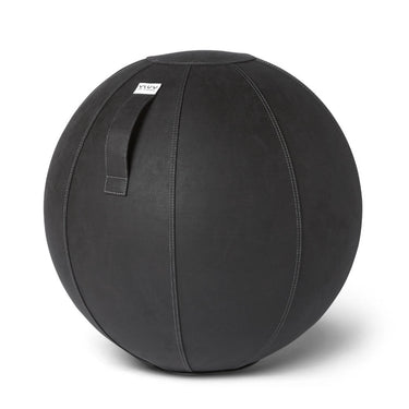 VLUV Sitzball VEGA 60-65 cm - Schwarz