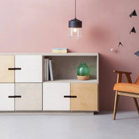 Dressoir PIX 145cm met gemixte kleuren - Mooier Thuis