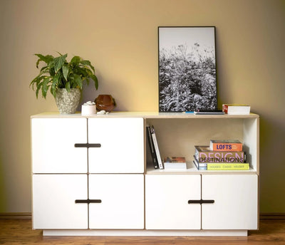 Dressoir PIX 145cm - Wit HPL