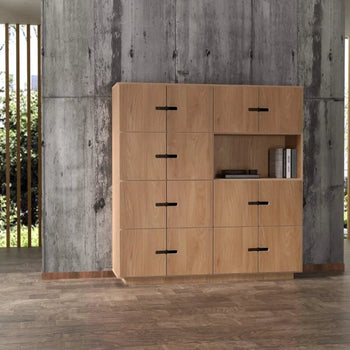 PIX-Fachschrank – Eichenfurnier