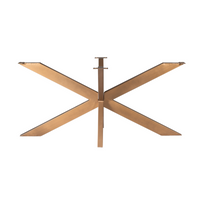 Matrixpoot Brons Ovaal/Rechthoek 160 cm Koker 4x8 cm