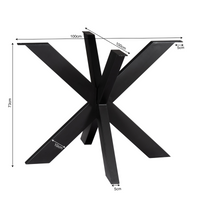 Matrixpoot Zwart Rond Koker 5x10 cm