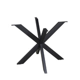 Matrixpoot Zwart Rond 140 cm Koker 4x8 cm - metaal - Mooier Thuis