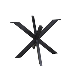 Matrixpoot Zwart Rond 140 cm Koker 4x8 cm