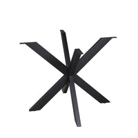 Matrixpoot Zwart Rond 140 cm Koker 4x8 cm