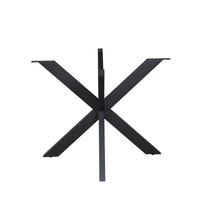 Matrixpoot Zwart Rond 140 cm Koker 4x8 cm