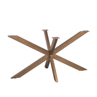 Matrixpoot Brons Ovaal/Rechthoek 140 cm Koker 4x8 cm