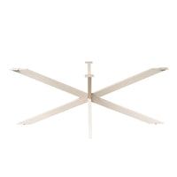 Matrixpoot Zand Ovaal/Rechthoek 190 cm Koker 4x8 cm