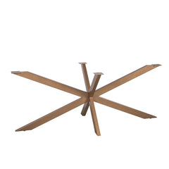 Matrixpoot Brons Ovaal/Rechthoek 190 cm Koker 4x8 cm