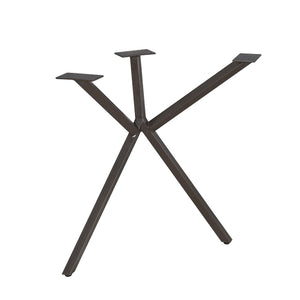Y-poot Anodic Brown Metaal | Set van 2 stuks