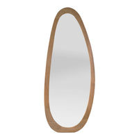 Organische spiegel Lou naturel mangohout 180 cm
