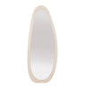 Organische spiegel Lou zand mangohout 180 cm - zand en beige - Mooier Thuis