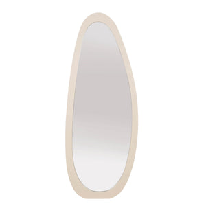 Organische spiegel Lou zand mangohout 180 cm