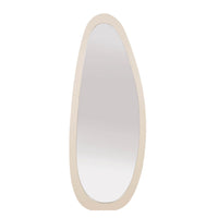 Organische spiegel Lou zand mangohout 180 cm