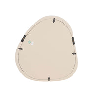 Organische spiegel Lou zand mangohout 55 cm