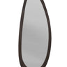 Organische spiegel Lou bruin mangohout 180 cm - 70 cm breed - Mooier Thuis