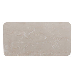 Marmeren inlegplank Dallas vakkenkast XL – beige - 4 stuks