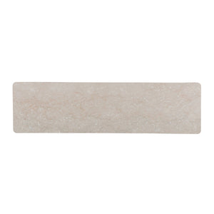 Marmeren bovenblad Dallas vakkenkast XL – beige