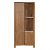 Marmeren inlegplank Dallas vakkenkast – beige - 2 stuks