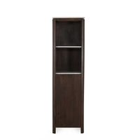 Marmeren bovenblad Dallas boekenkast – beige