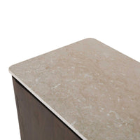 Marmeren bovenblad Dallas dressoir 165 cm – beige
