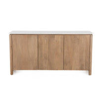 Marmeren bovenblad Dallas tv-meubel 165 cm – beige