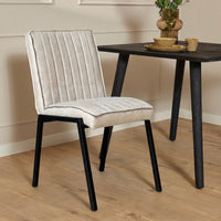 2er-Set - Esszimmerstuhl Tivoli Bull Beige