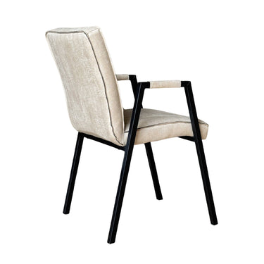 Set van 2 - Eetkamerstoel Tivoli Bull Beige met Armleuning