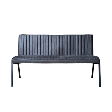 Eetkamerbank Tivoli Bull | Antraciet | 155 cm