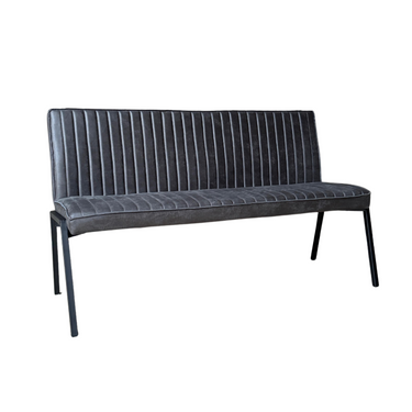 Eetkamerbank Tivoli Bull | Antraciet | 155 cm