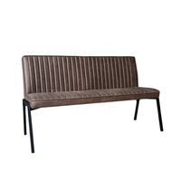 Eetkamerbank Tivoli Bull | Bruin | 155 cm - afbeelding 2