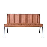 Starfurn Eetkamerbank Tivoli Bull | Cognac | 155 cm - Mooier Thuis