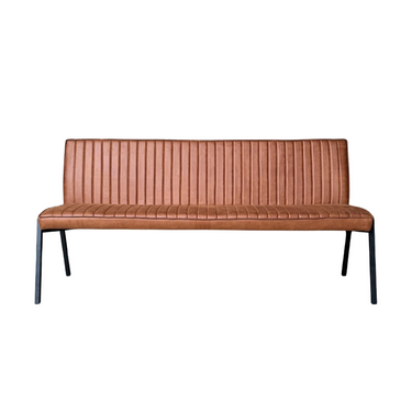 Eetkamerbank Tivoli Bull | Cognac | 185 cm
