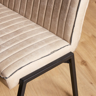 Eetkamerbank Tivoli Bull | Beige | 185 cm