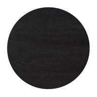Tafelblad Eiken Ferris Rond - 130 cm Zwart