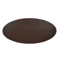 Tafelblad Eiken Ferris Ovaal - 210 cm Bruin
