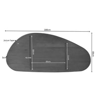 Tafelblad Eiken Cloud Organisch - 180 cm Bruin