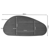 Tafelblad Eiken Cloud Organisch - 280 cm Bruin
