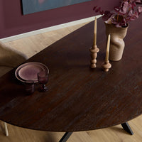Starfurn Eiken eettafel Cloud | Bruin | 210 cm - Mooier Thuis