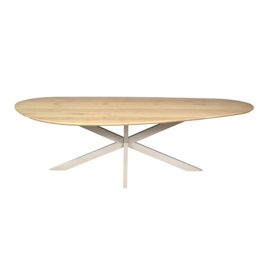 Eiken eettafel Cloud | Naturel/zand | 240 cm