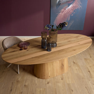 Eiken eettafel Riga | Naturel | 240 cm