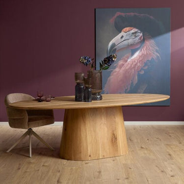 Eiken eettafel Riga | Naturel | 210 cm