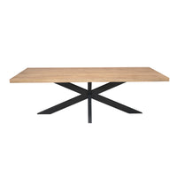 Starfurn Mangohout eettafel Dakota | Naturel | 300 cm